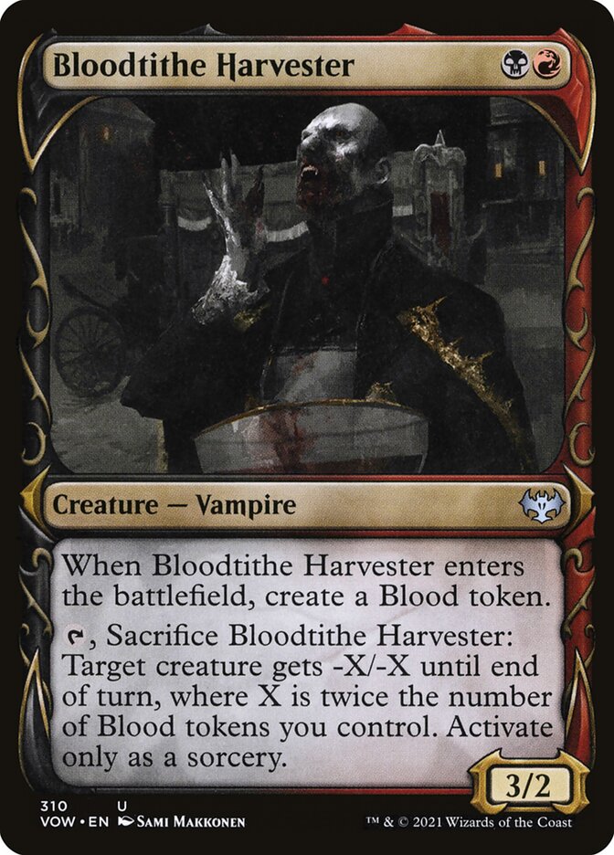 Bloodtithe Harvester card front