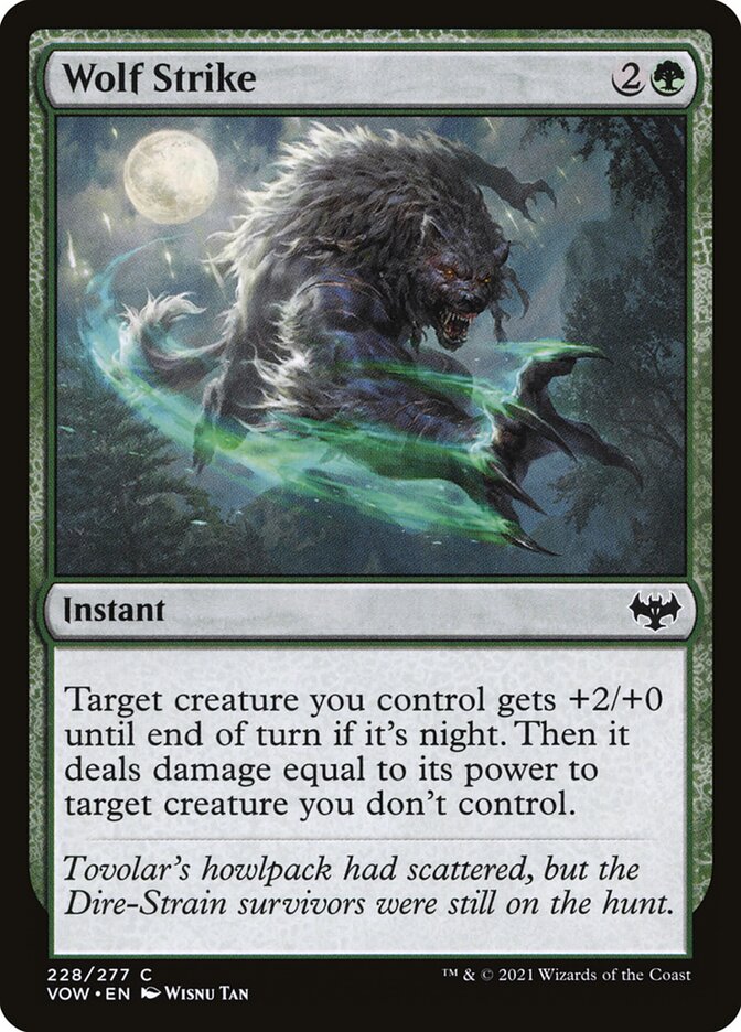 Wolf Strike card front