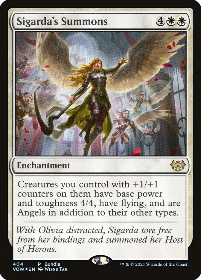 Sigarda's Summons card front