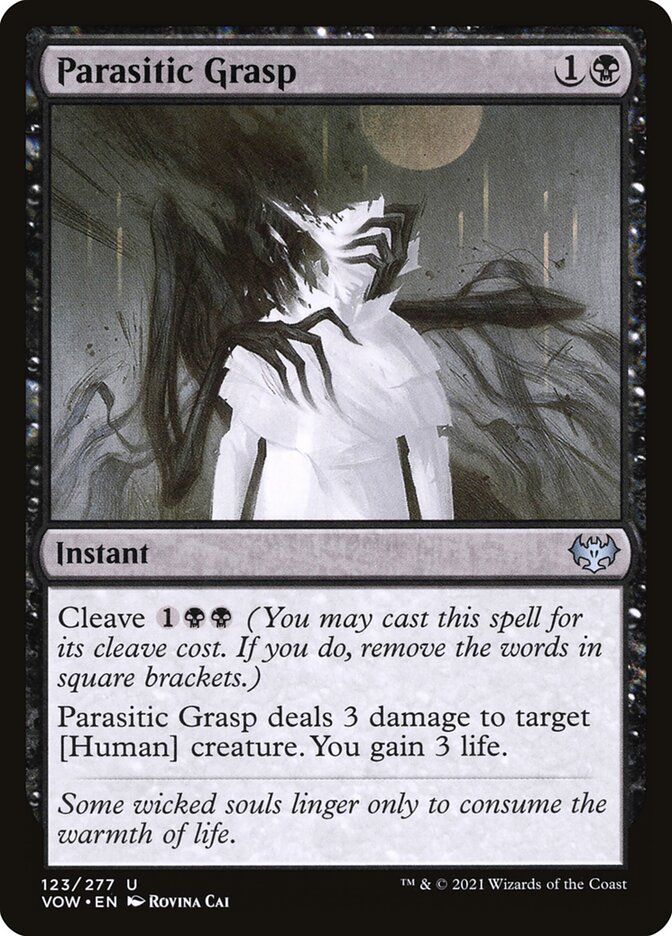Parasitic Grasp card front