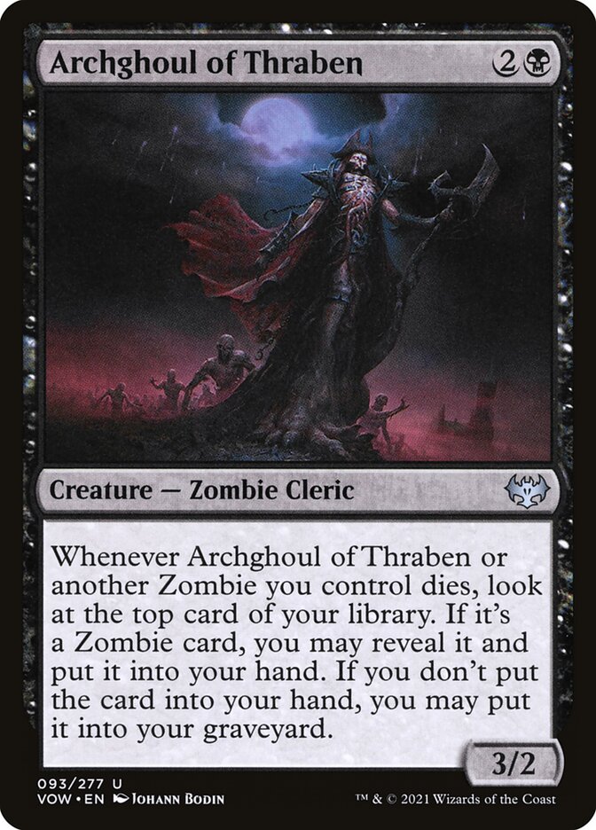 Archghoul of Thraben card front