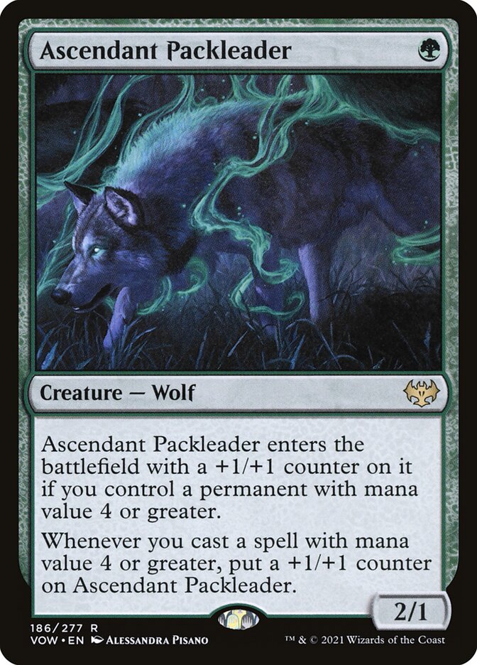 Ascendant Packleader card front