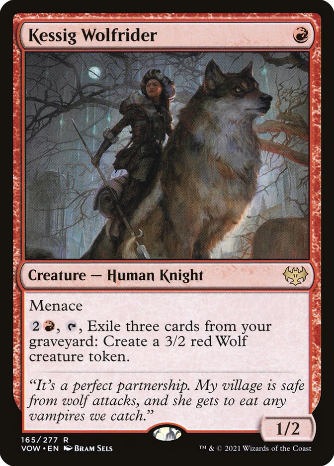 Kessig Wolfrider card front