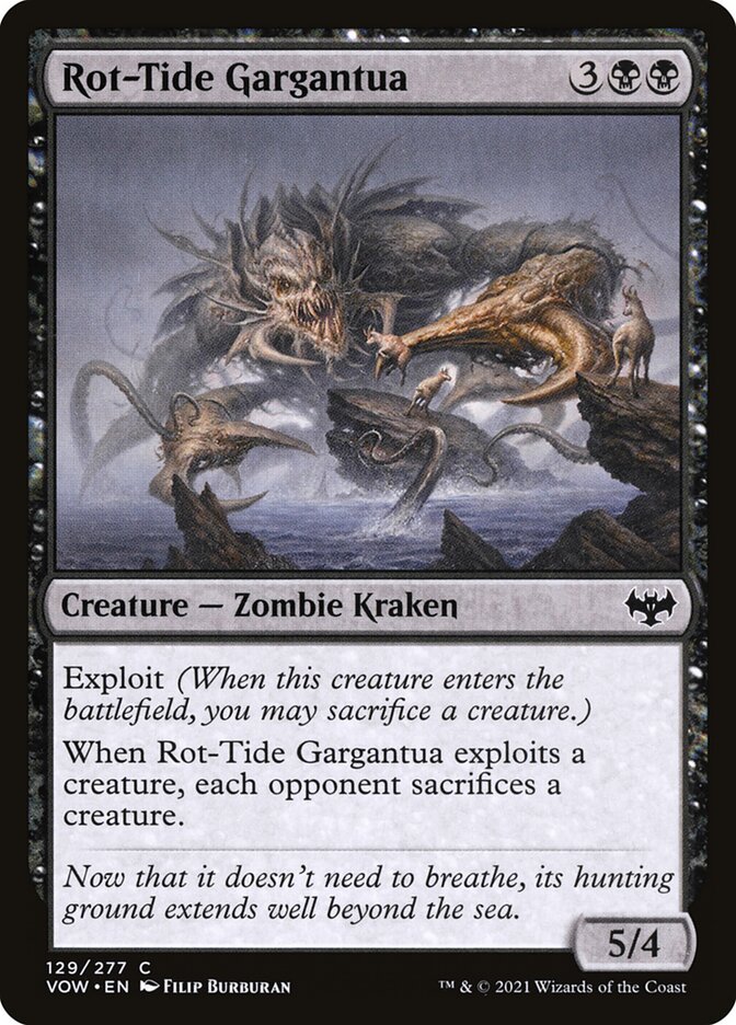 Rot-Tide Gargantua card front