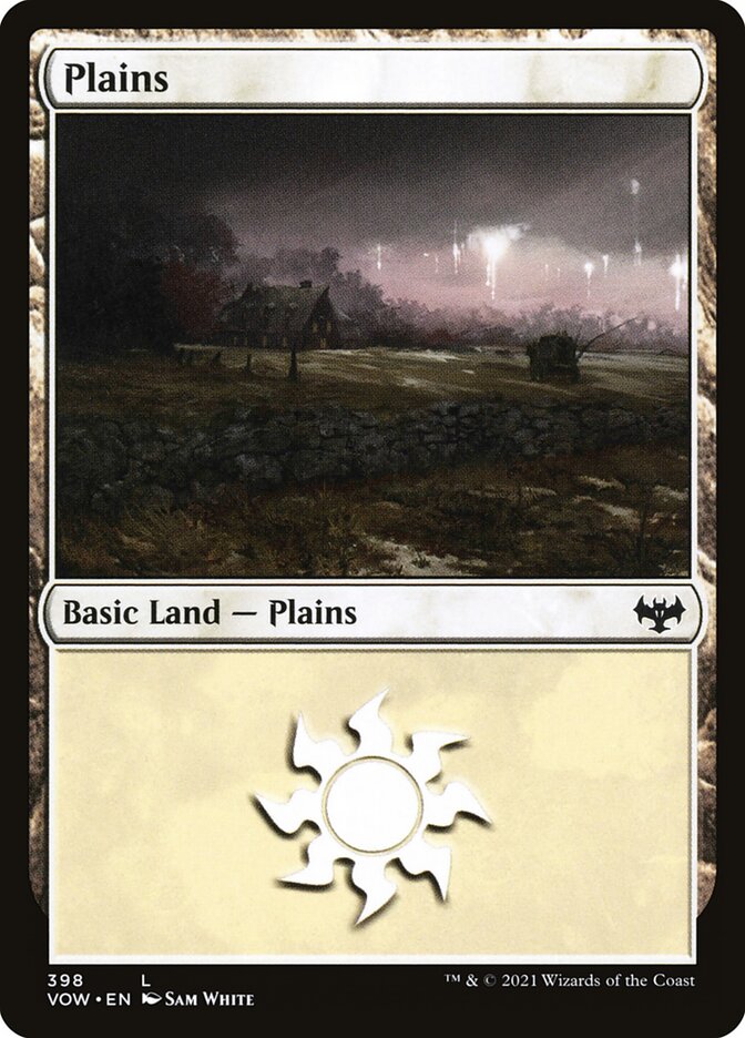 Plains card front