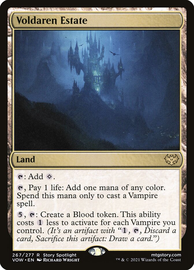 Voldaren Estate card front