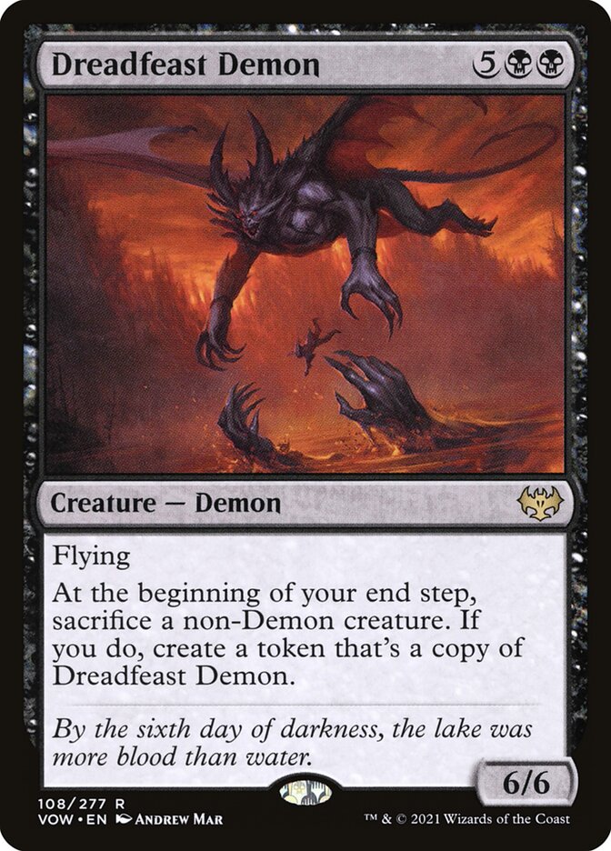 Dreadfeast Demon card front