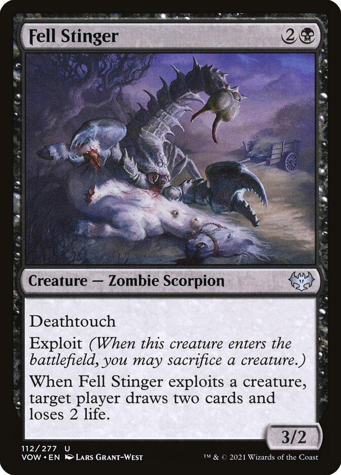 Fell Stinger card front