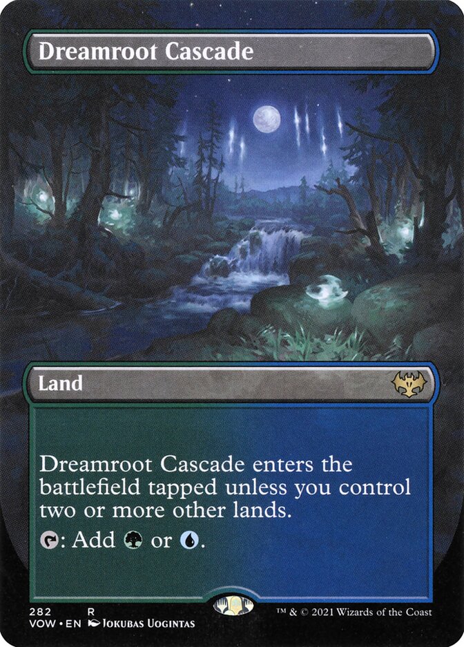 Dreamroot Cascade card front