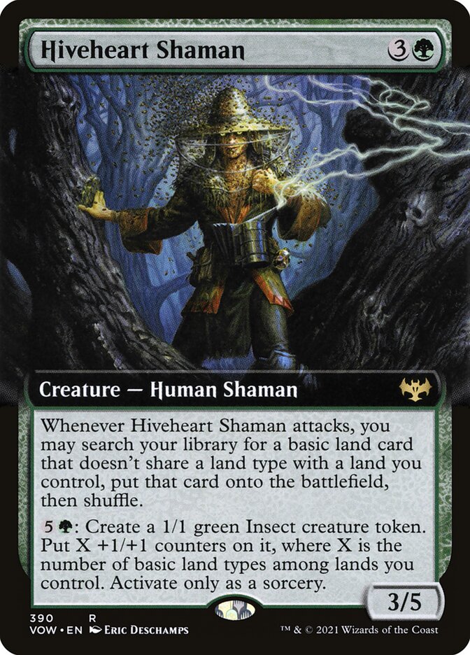 Hiveheart Shaman card front