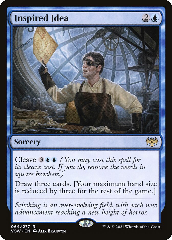 Inspired Idea card front