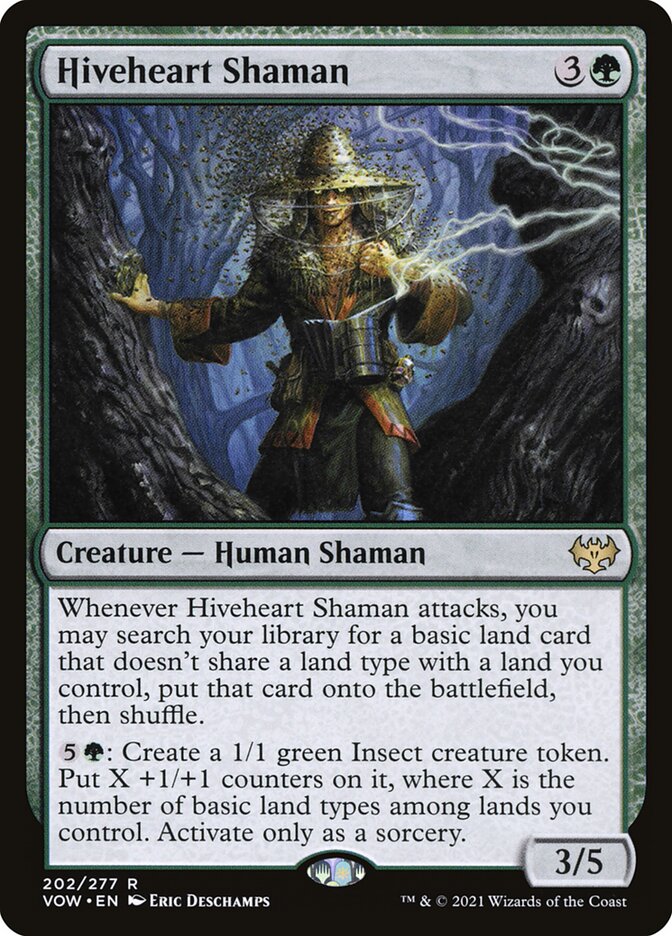 Hiveheart Shaman card front