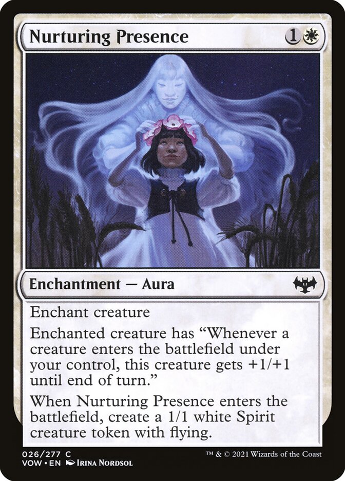 Nurturing Presence card front
