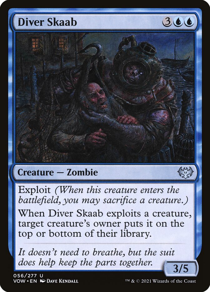 Diver Skaab card front