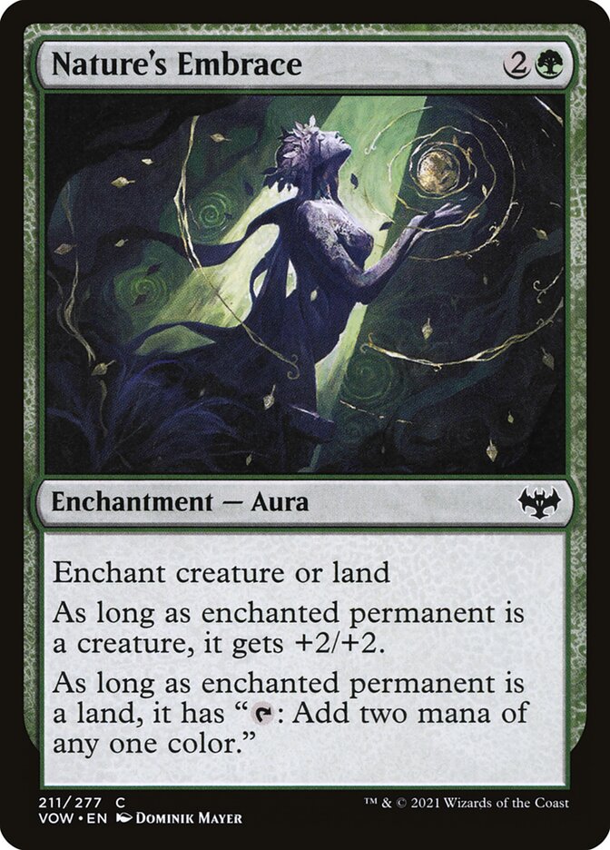 Nature's Embrace card front