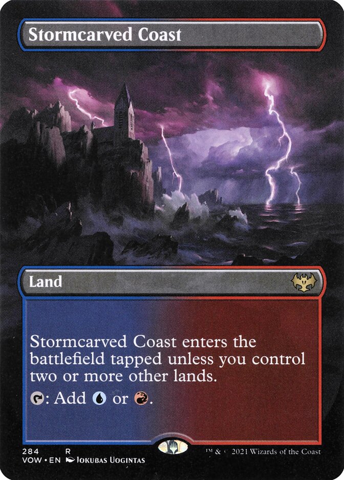 Stormcarved Coast card front