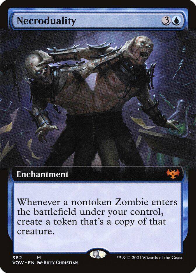 Necroduality card front