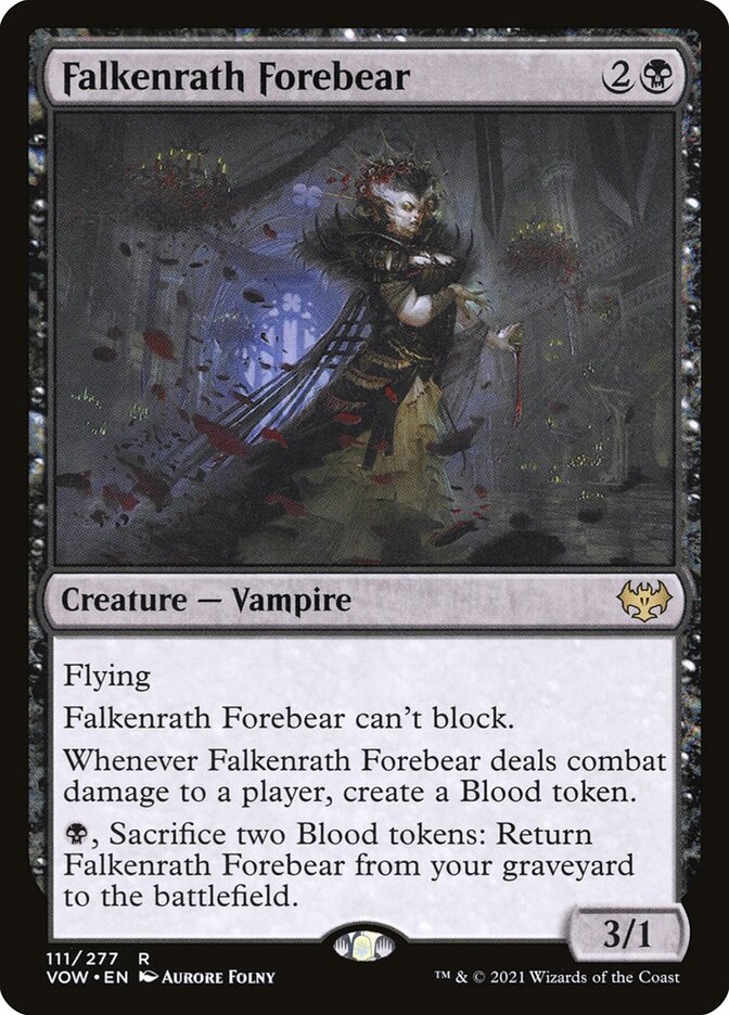 Falkenrath Forebear card front