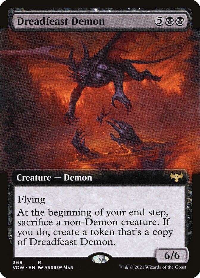 Dreadfeast Demon card front