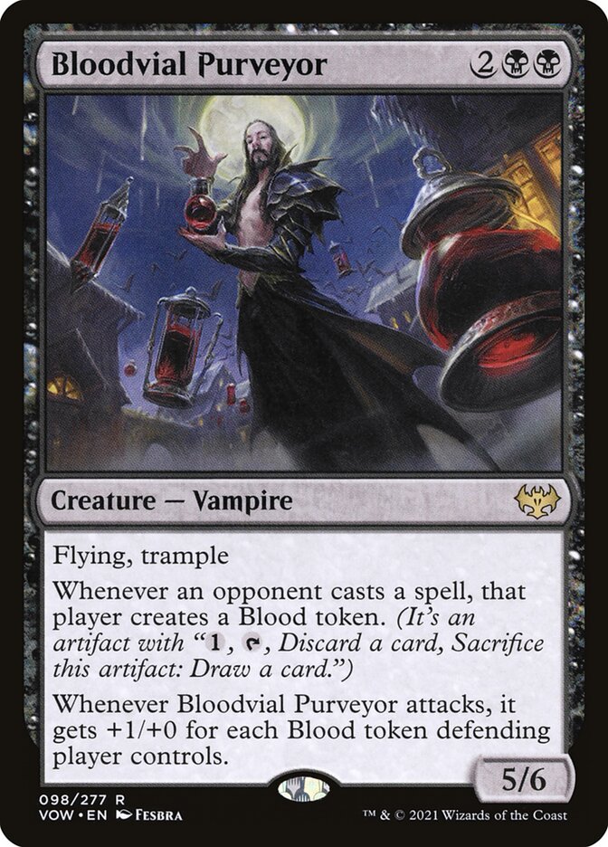 Bloodvial Purveyor card front