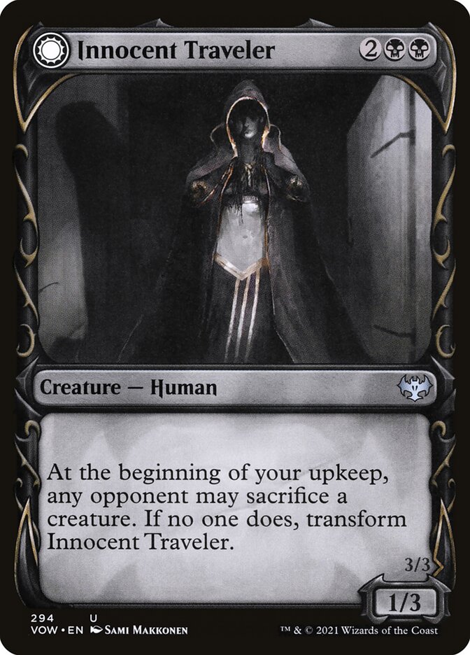 Innocent Traveler card front