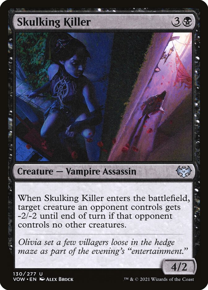 Skulking Killer card front