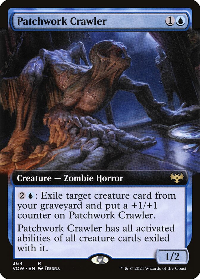 Patchwork Crawler card front