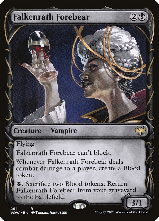 Falkenrath Forebear card front