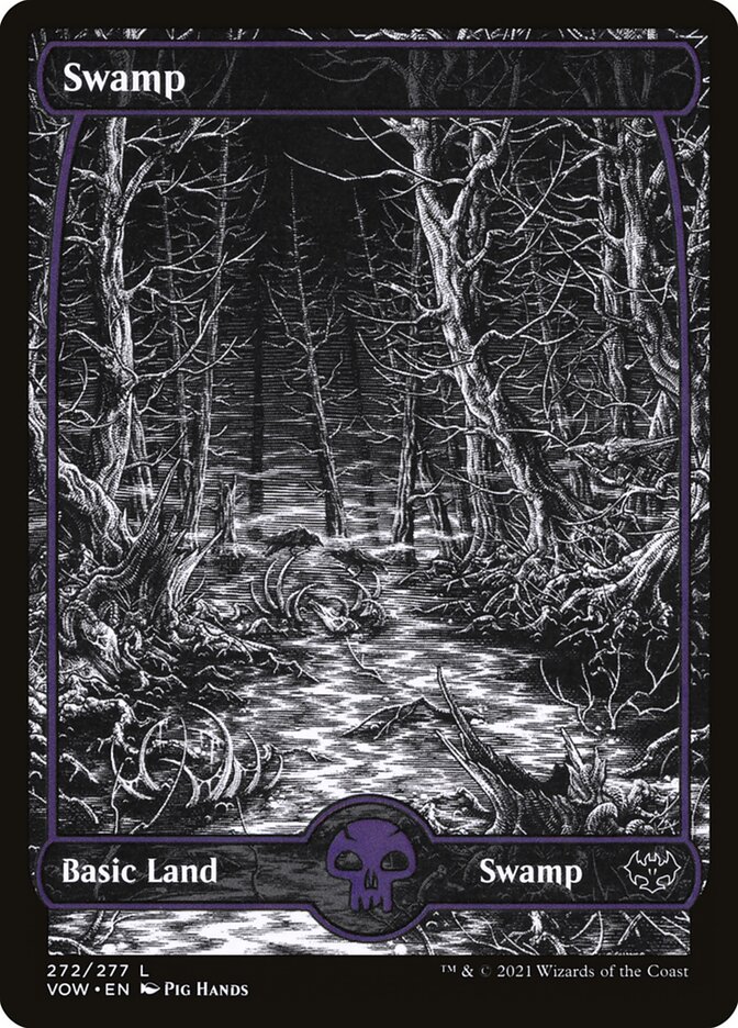 Swamp card front