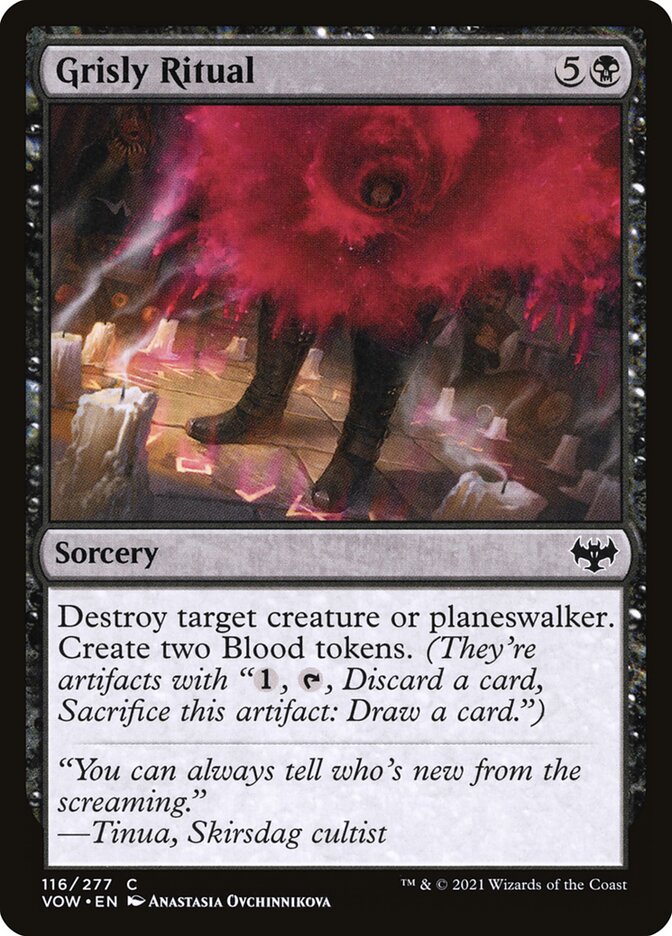 Grisly Ritual card front