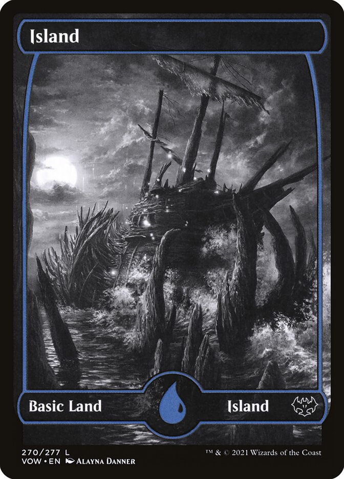 Island card front