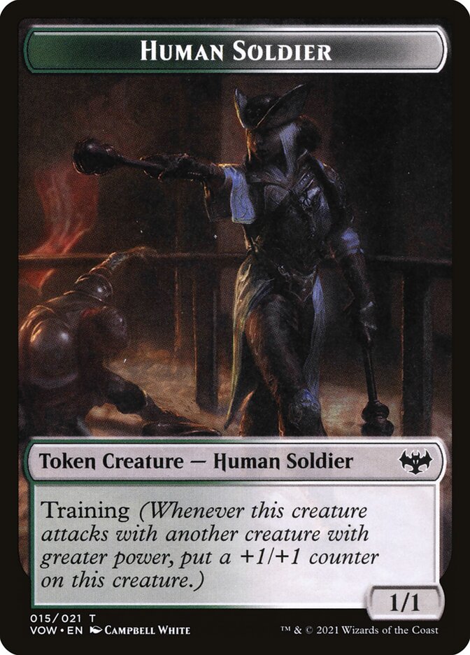 Human Soldier card front