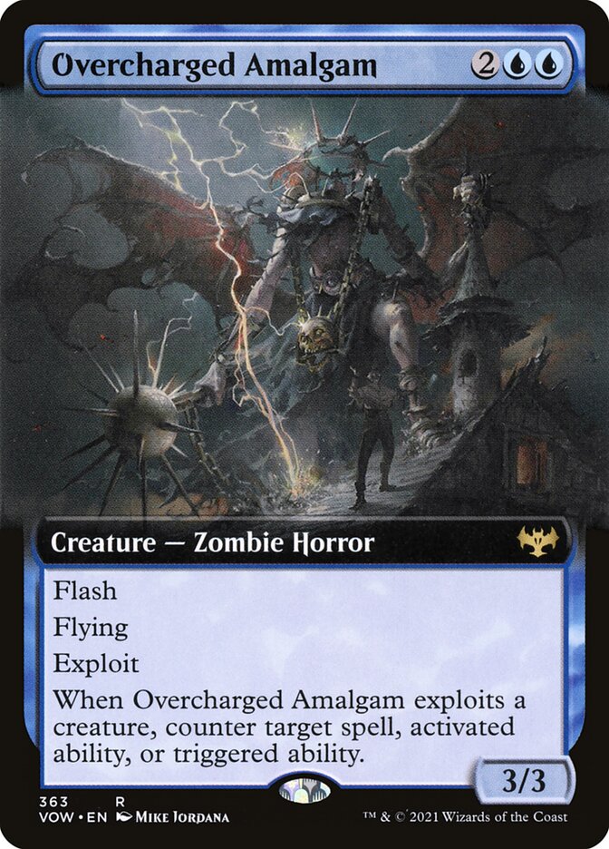 Overcharged Amalgam card front