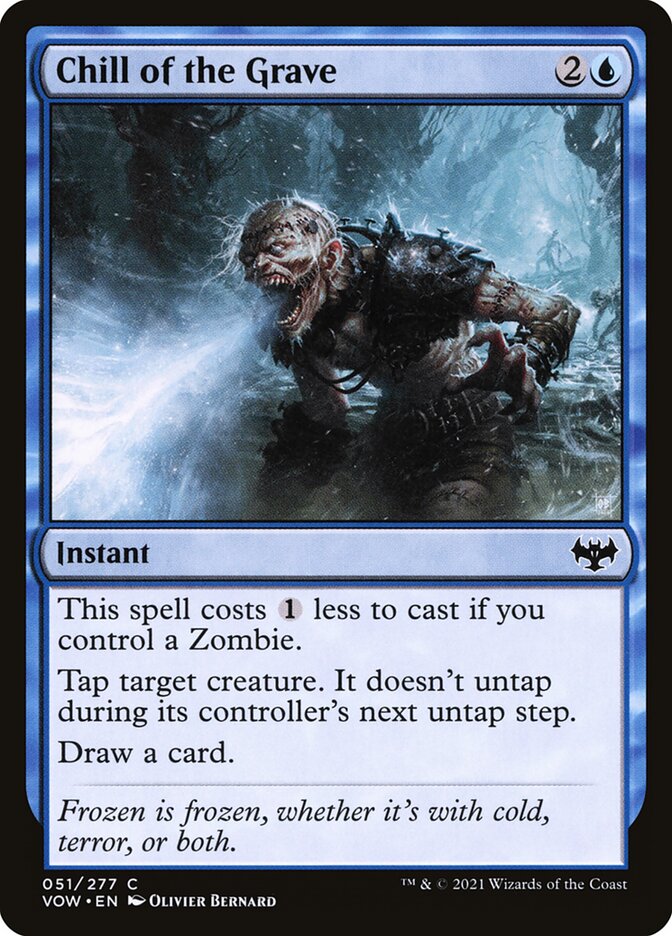 Chill of the Grave card front