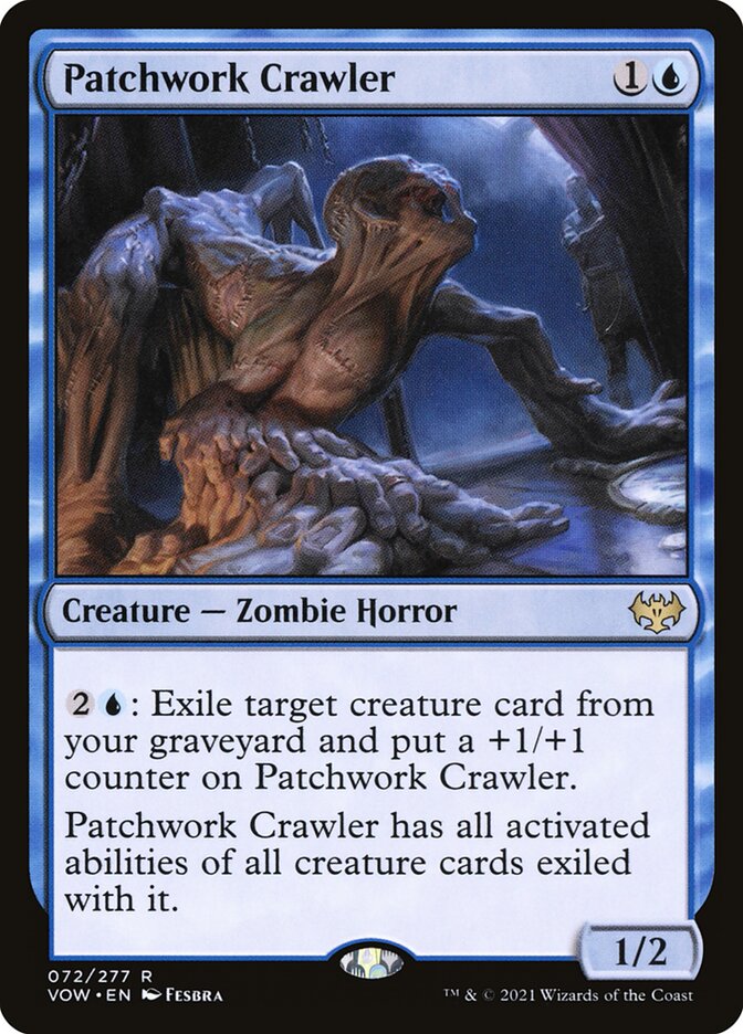 Patchwork Crawler card front