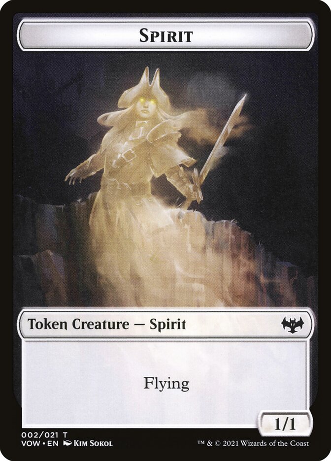 Spirit card front