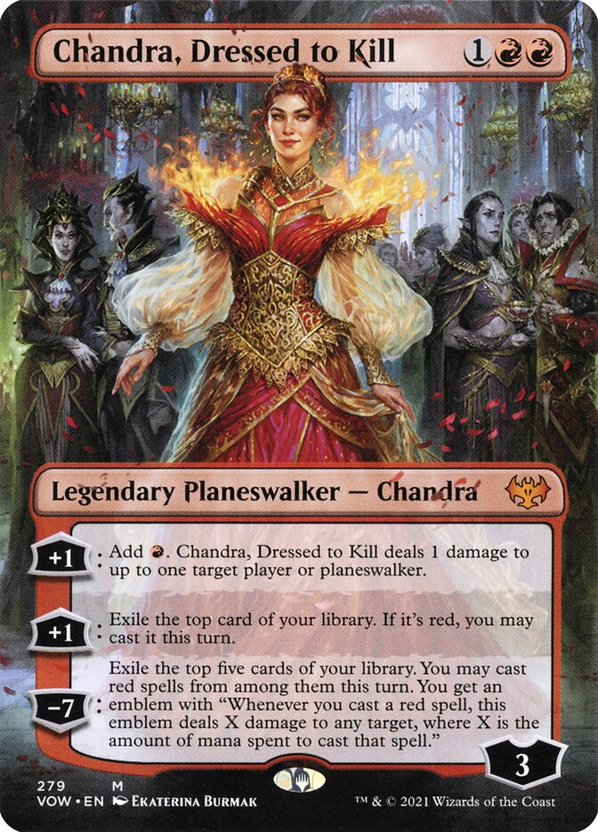 Chandra, Dressed to Kill card front