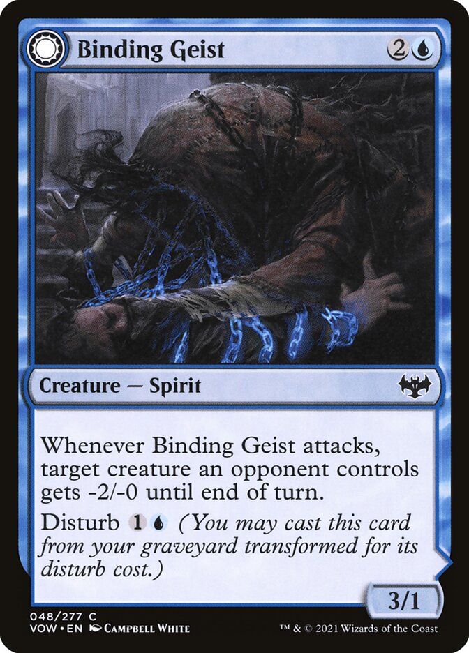 Binding Geist card front