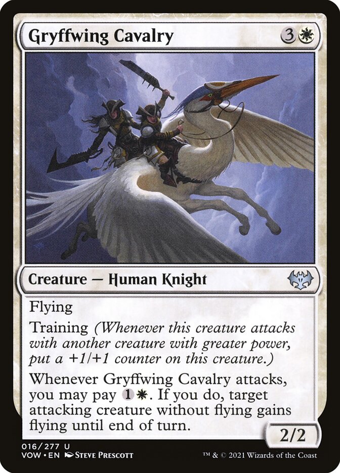 Gryffwing Cavalry card front