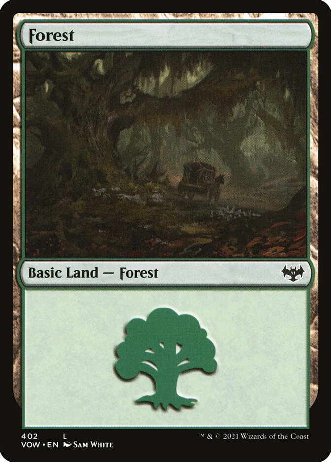 Forest card front