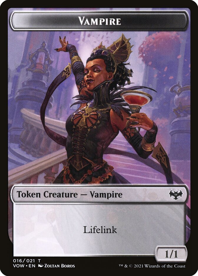 Vampire card front