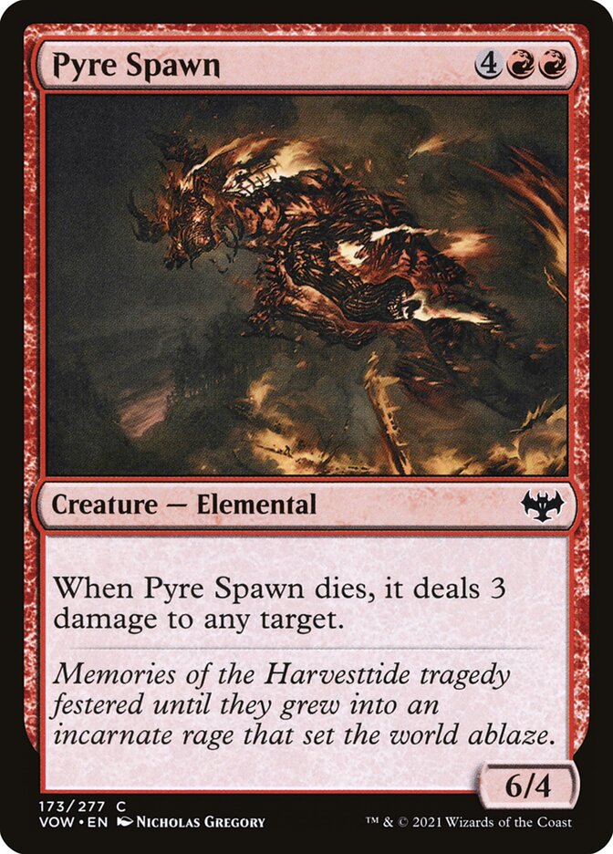 Pyre Spawn card front