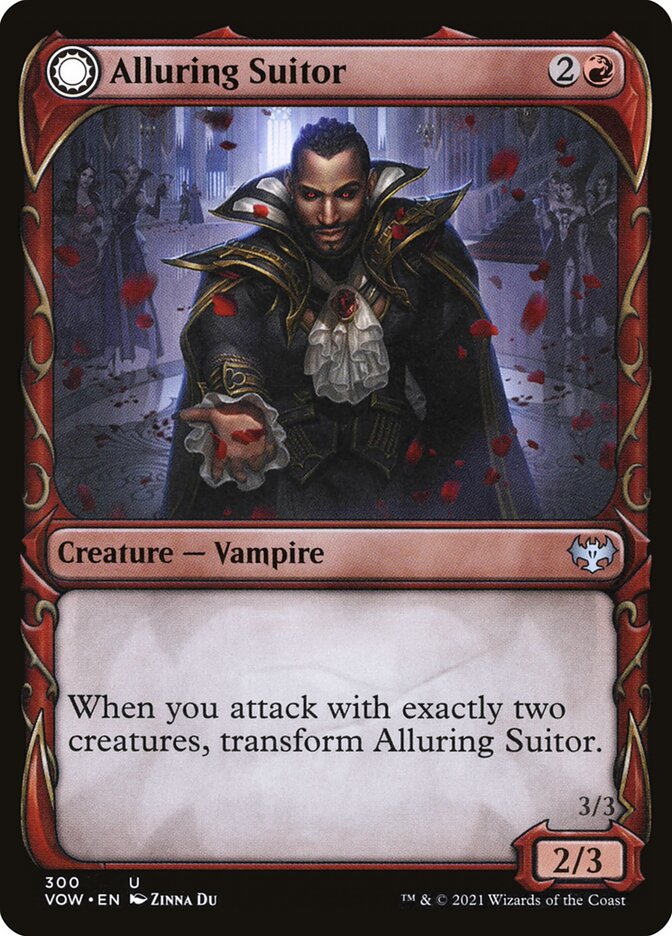 Alluring Suitor card front