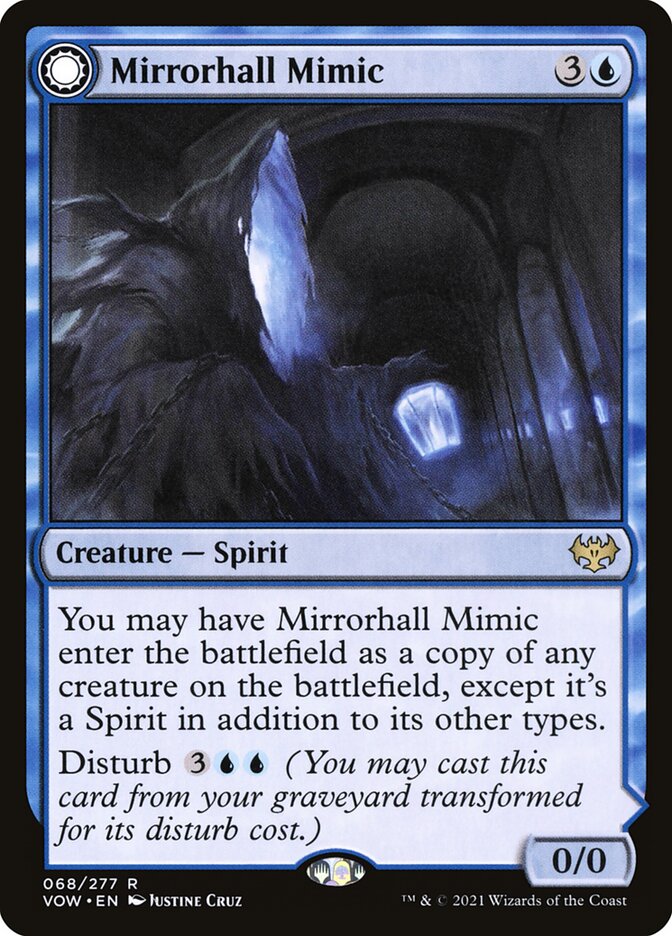 Mirrorhall Mimic card front