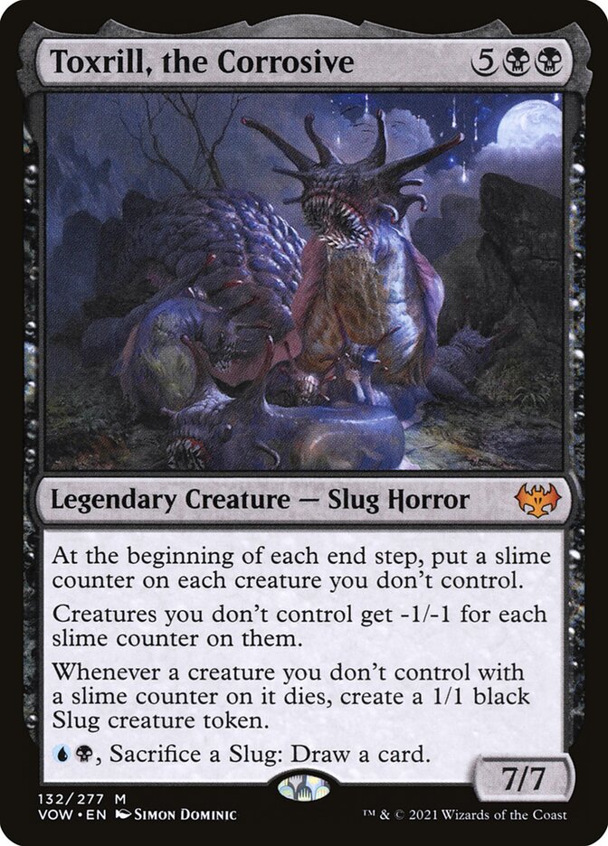 Toxrill, the Corrosive card front