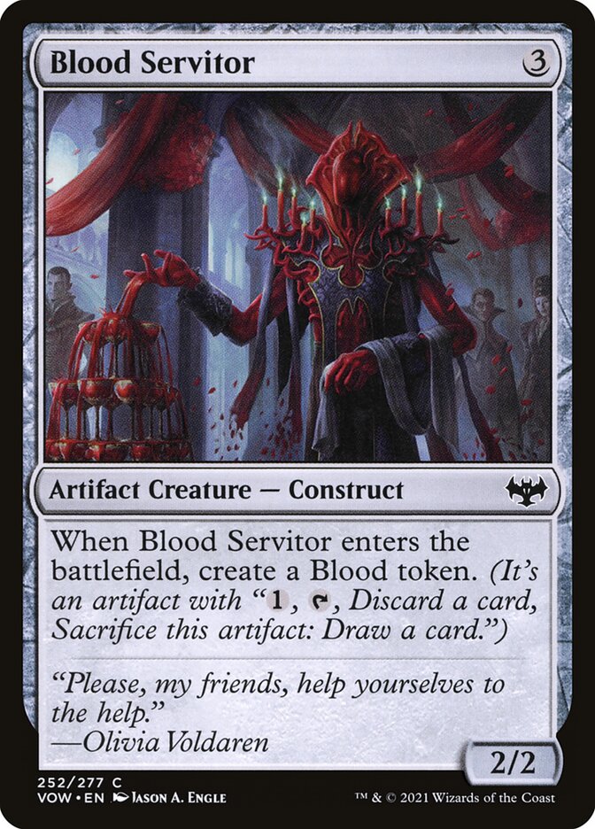Blood Servitor card front