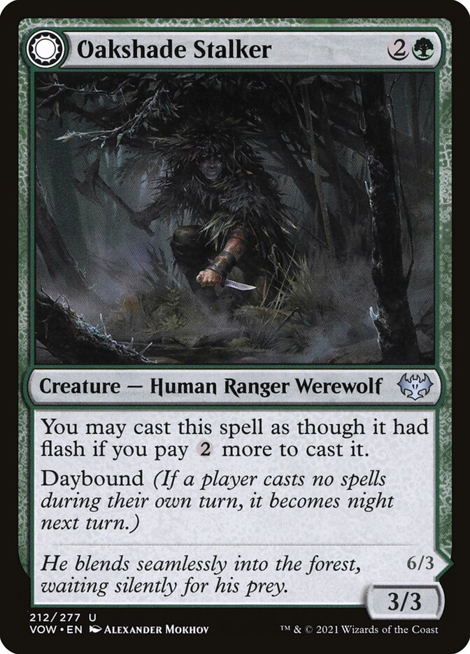 Oakshade Stalker card front