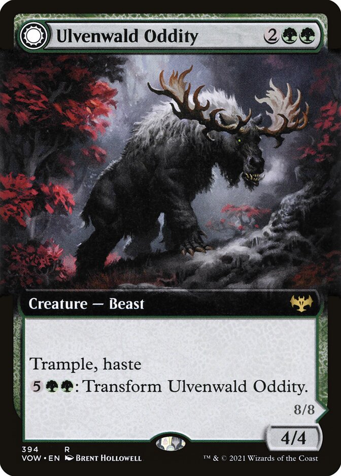 Ulvenwald Oddity card front