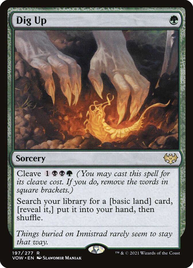 Dig Up card front