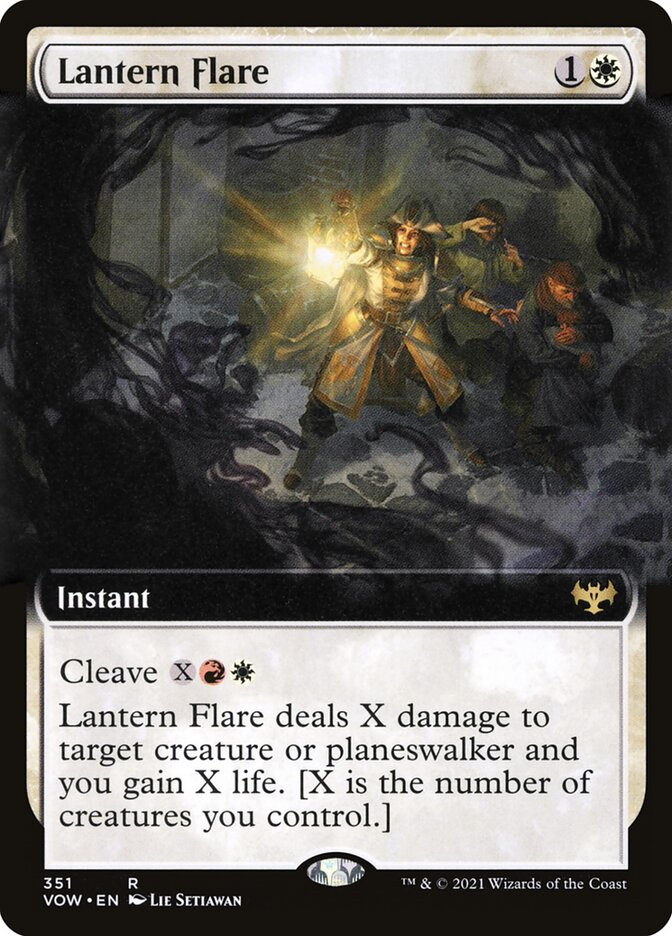 Lantern Flare card front